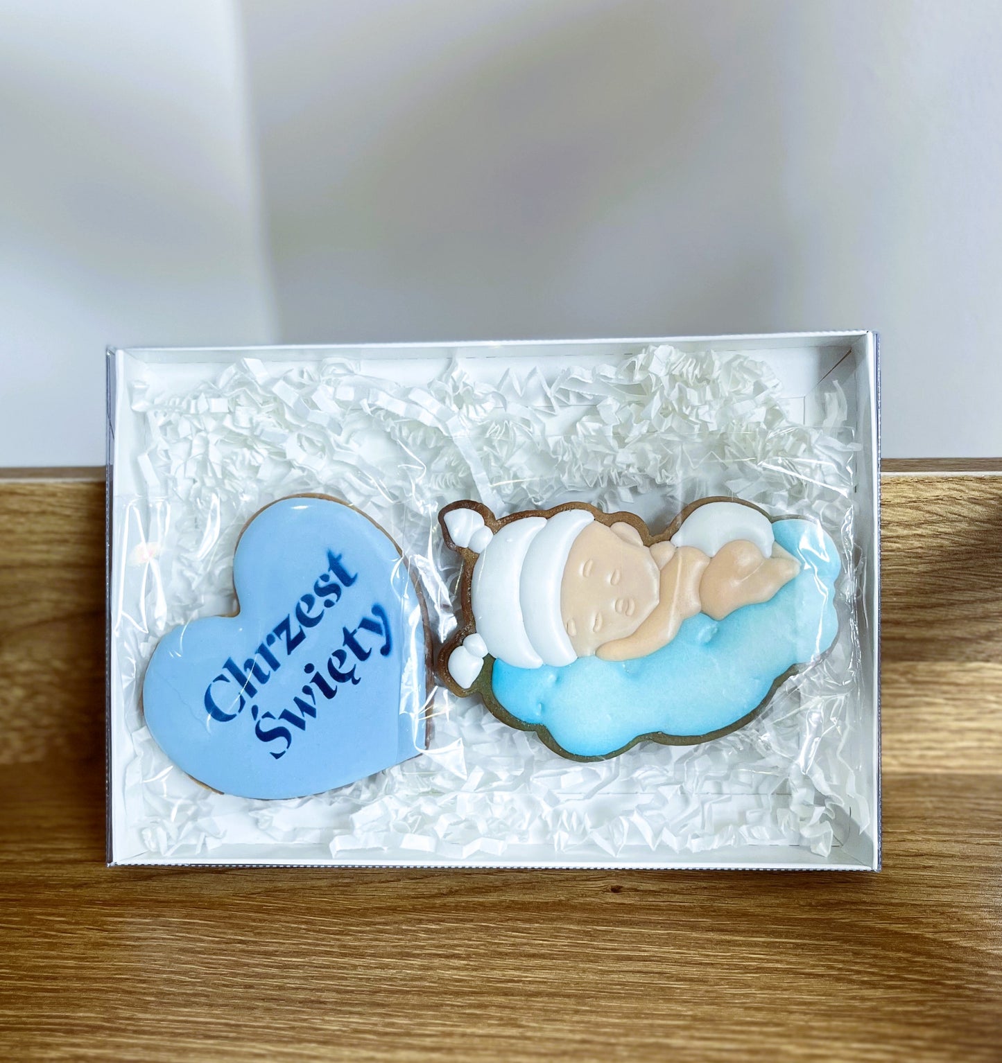 BOX pierniki CHRZEST CHŁOPIEC