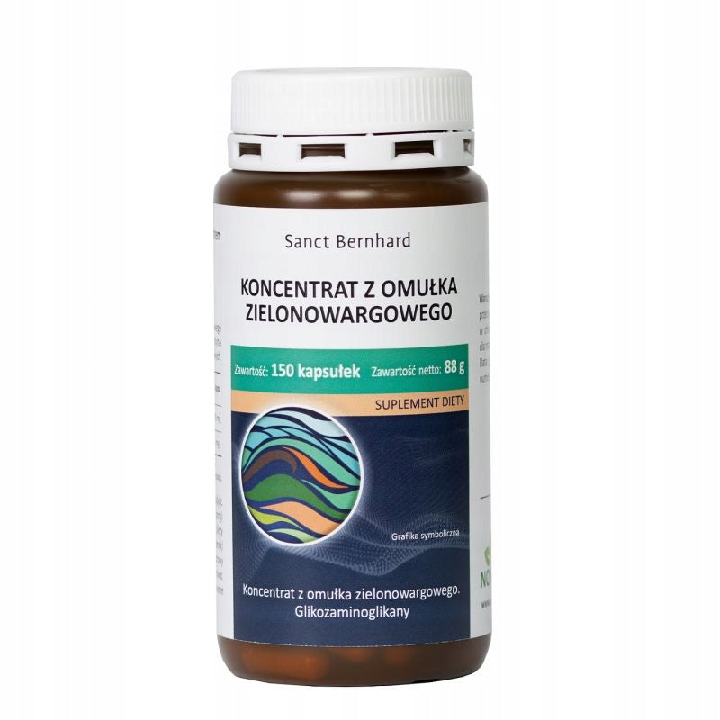 Omułek zielonowargowy 500 mg 150k Sanct Bernhard