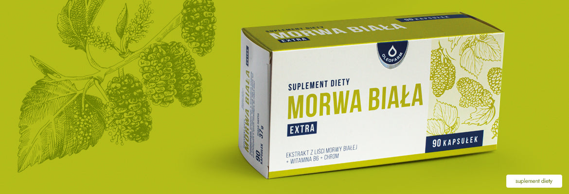 Morwa Biała Extra, 90 kapsułek