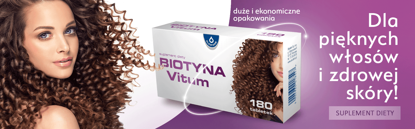 Biotyna Vitum, 60 tabletek