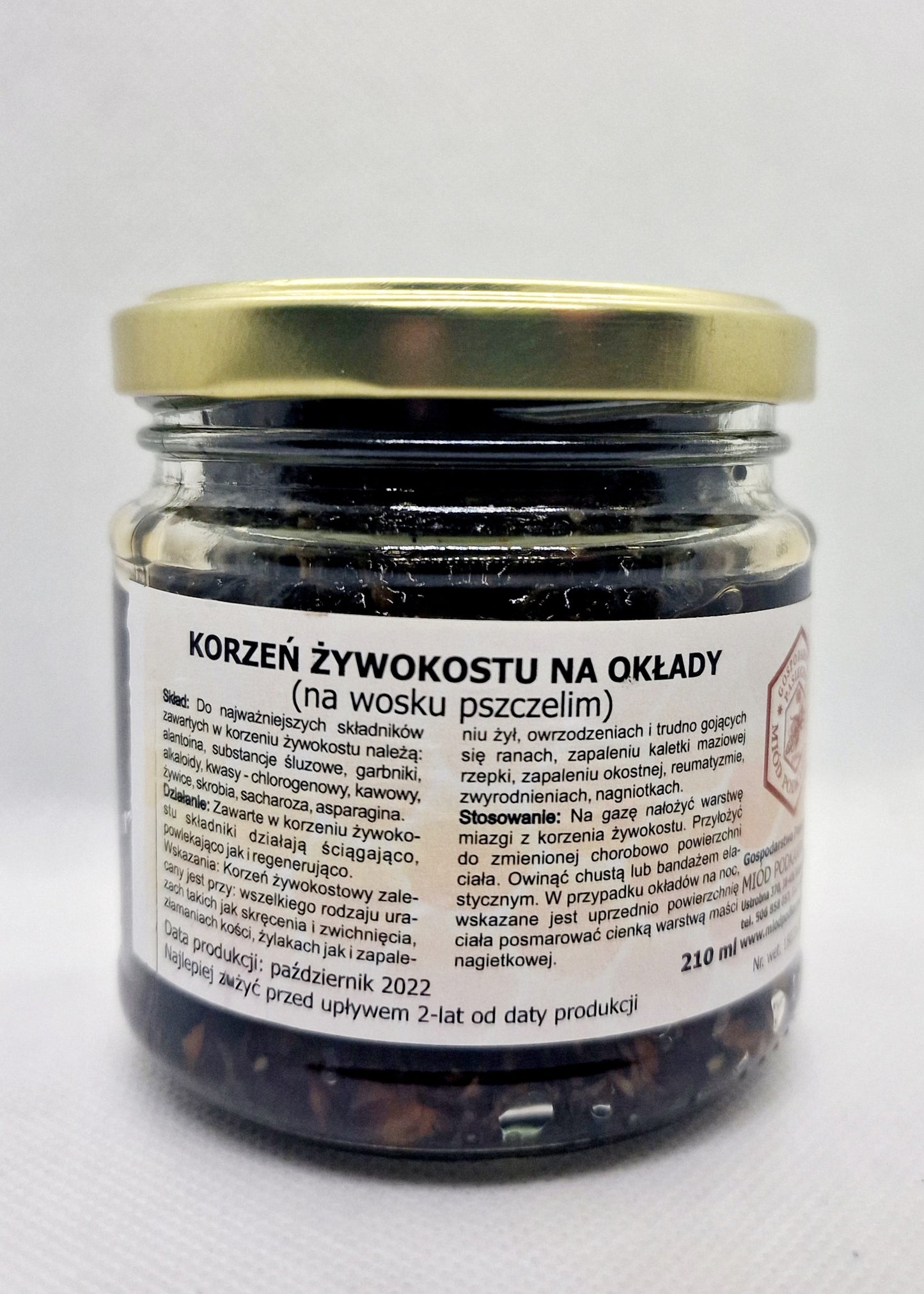 KORZEŃ ŻYWOKOSTU NA OKŁADY bo