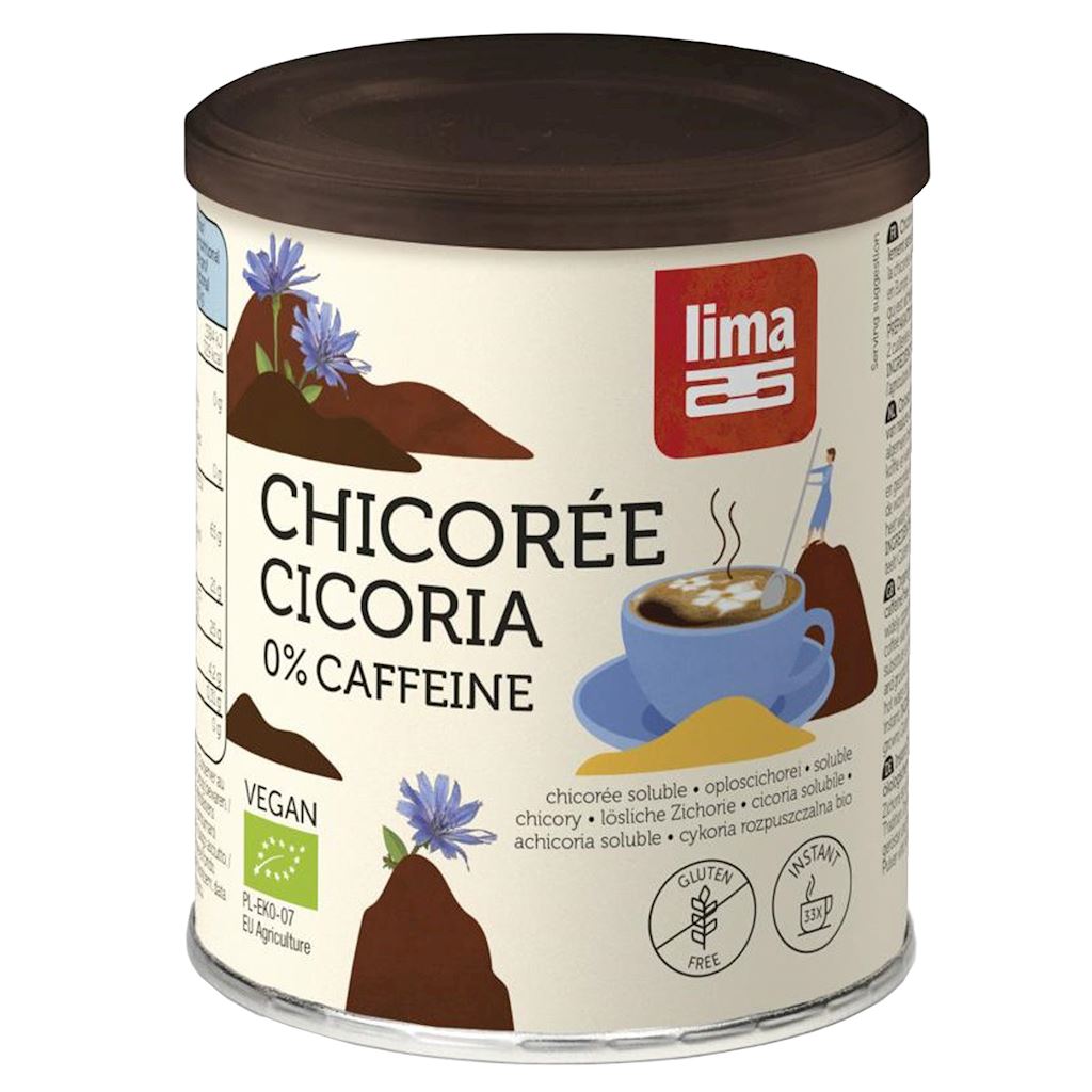 CYKORIA INSTANT BEZGLUTENOWA BIO 100 G - LIMA