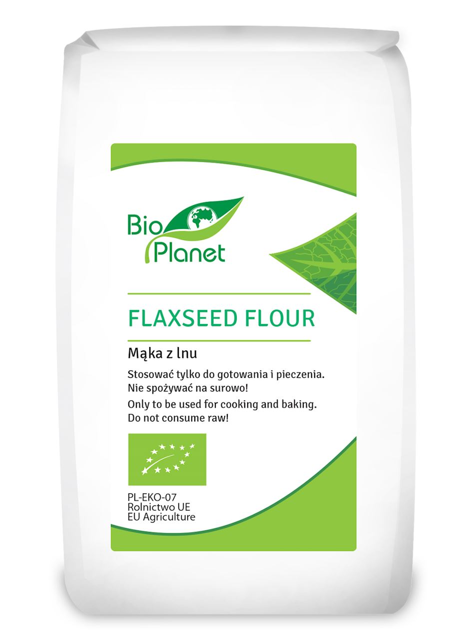 MĄKA Z LNU BIO 400 G - BIO PLANET