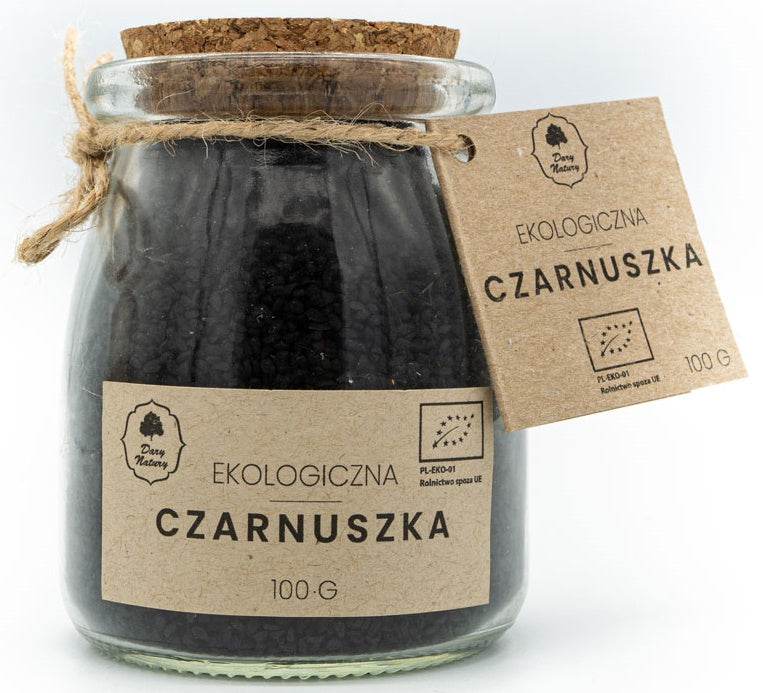 CZARNUSZKA BIO 100 G (SŁOIK) - DARY NATURY
