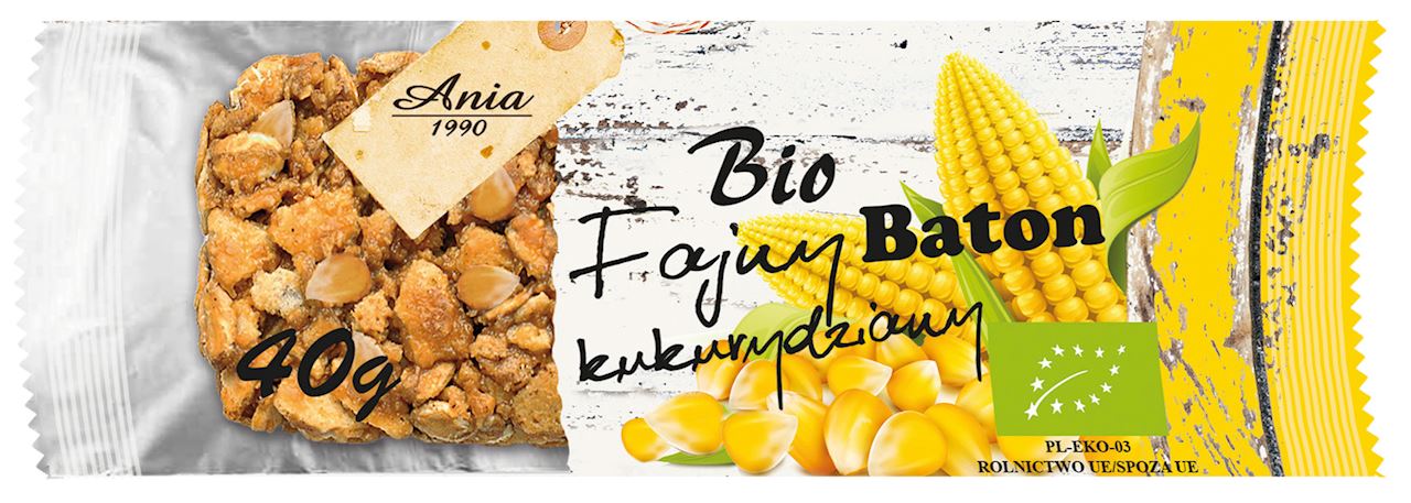 BATON KUKURYDZIANY BIO 40 G - BIO ANIA
