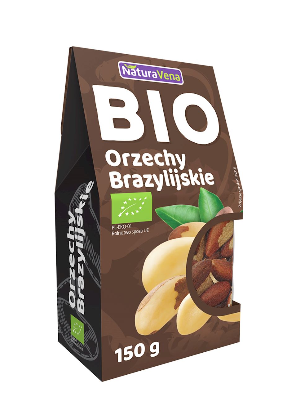 ORZECHY BRAZYLIJSKIE BIO 150 G - NATURAVENA