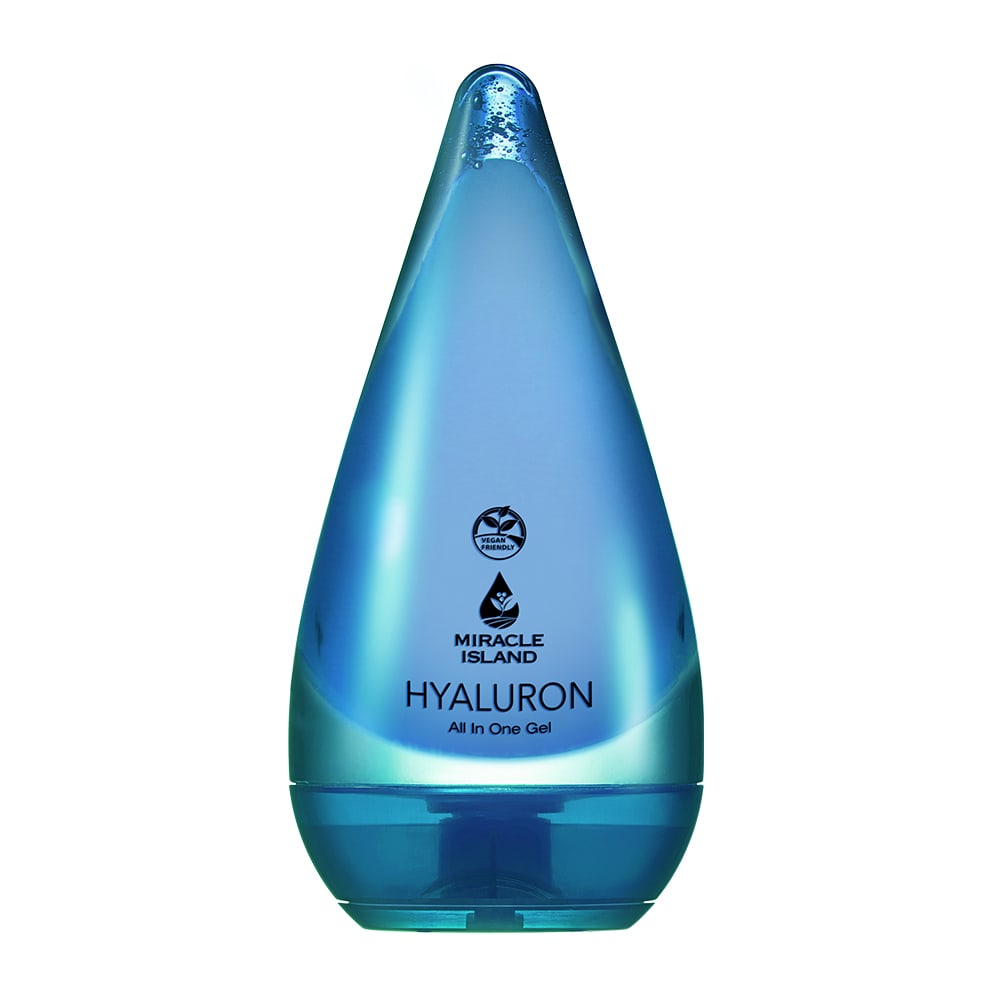 HYALURON 99% ALL IN ONE GEL 250 ml - MIRACLE ISLAND Żel do twarzy i ciała