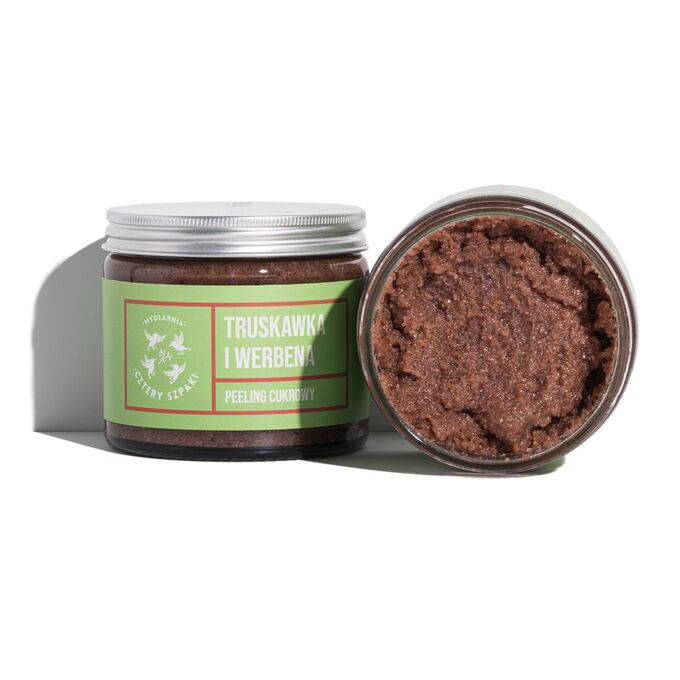 NATURALNY PEELING DO CIAŁA TRUSKAWKA I WERBENA