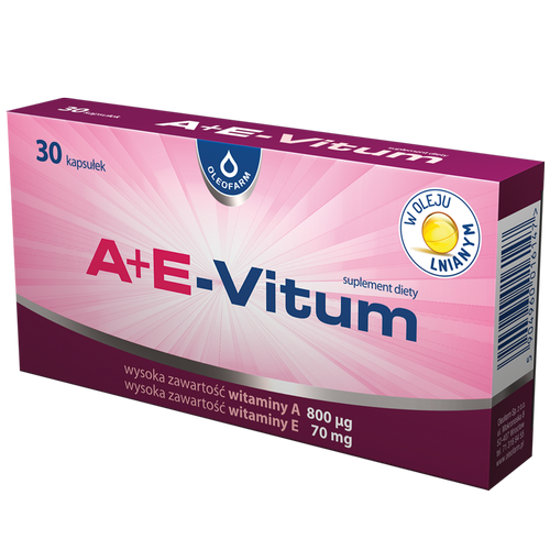 A+E-Vitum – witaminy A i E, 30 kapsułek