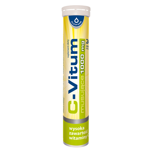 C-Vitum witamina C 1000 mg, tabletki musujące