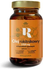 Olej rokitnikowy NA ODPORNOŚĆ ZDROWA SKÓRA 1200 mg 90 kapsułek