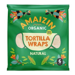 Tortilla wrapy wraps 6 szt. 240 g - Amaizin