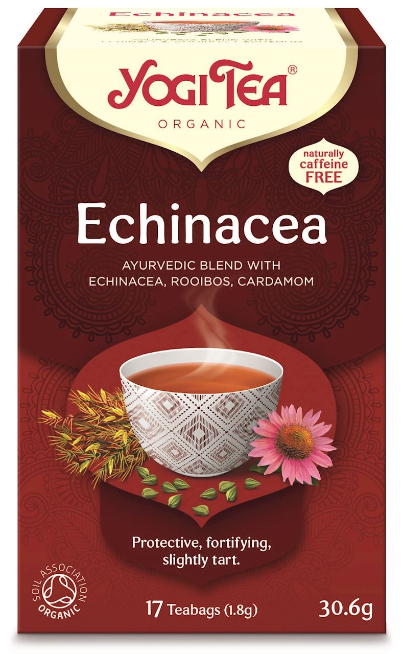 HERBATKA ECHINACEA BIO (17 X 1,8 G) 30,6 G - YOGI TEA