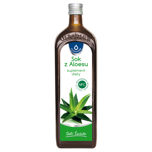 Aloes - Sok z aloesu, 1000 ml
