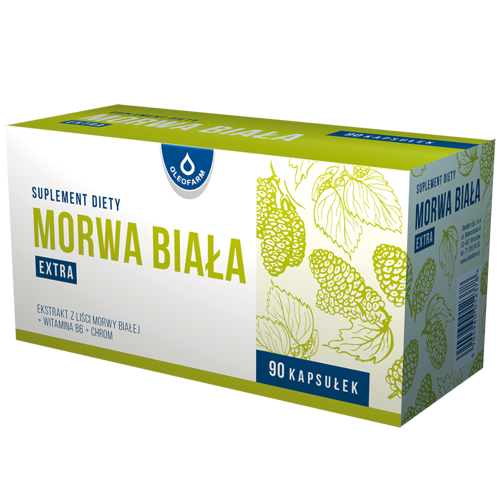 Morwa Biała Extra, 90 kapsułek