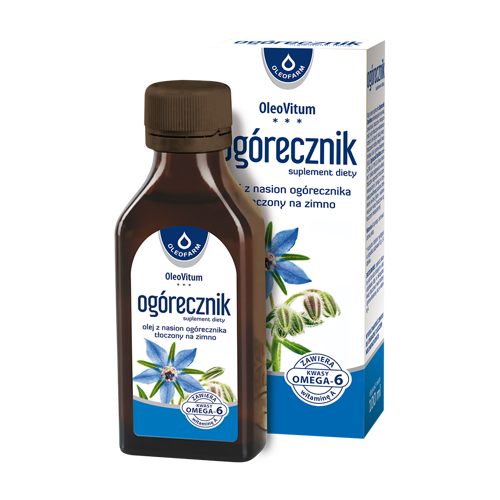 Olej z ogórecznika OleoVitum 100 ml