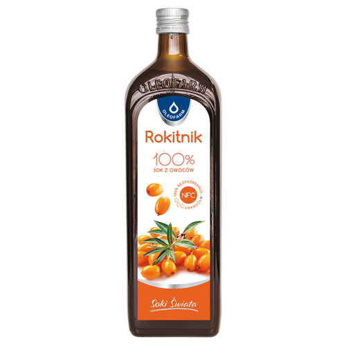 Rokitnik - Sok z rokitnika 100%, 980ml